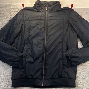 PME Legend Flight Jacket MA-1 American Classic Large Navy Blue Aviator Bomber